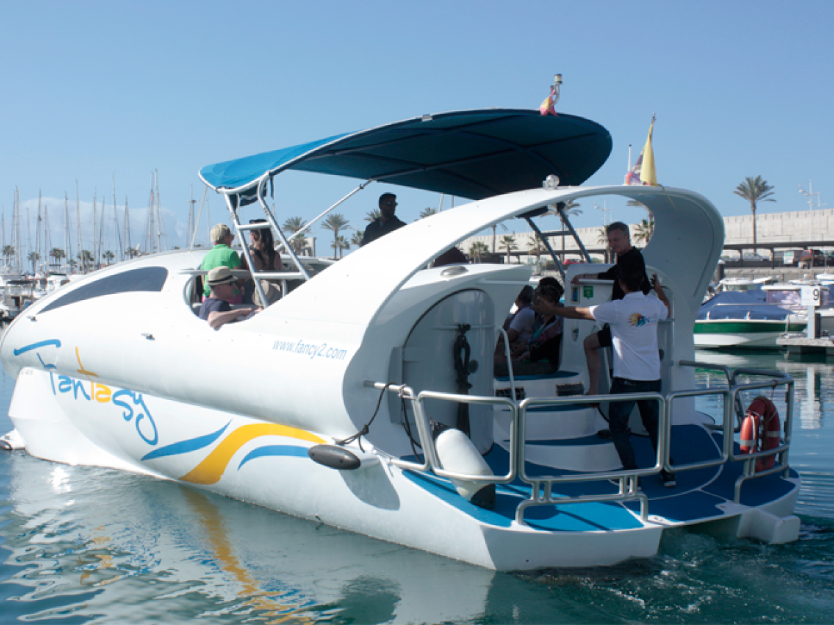 a small boat in a body of water