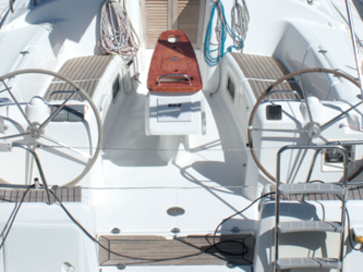 a boat sitting on top of a table