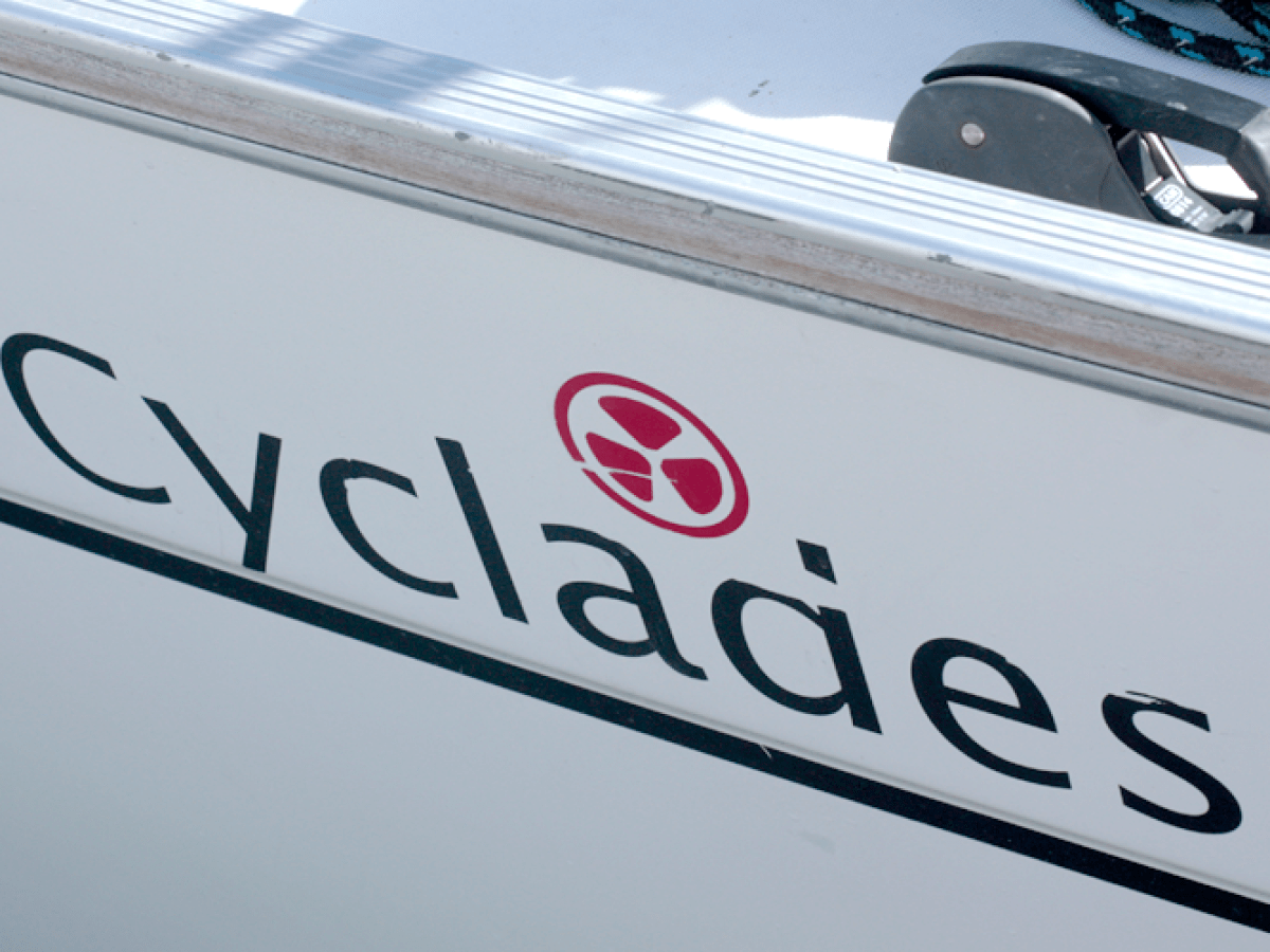 a black sign with white text